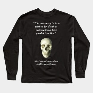 The Count of Monte Cristo Long Sleeve T-Shirt